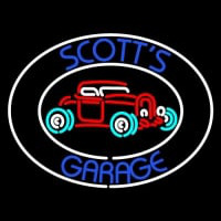 Scotts Garage Leuchtreklame
