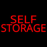 Self Storage Block Leuchtreklame