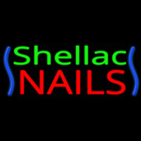 Shellac Nails Leuchtreklame