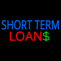 Short Term Loans Leuchtreklame