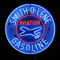 Smitholene Aviation Leuchtreklame