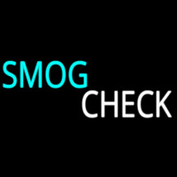 Smog Check Leuchtreklame