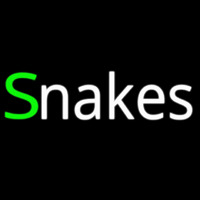 Snakes Leuchtreklame