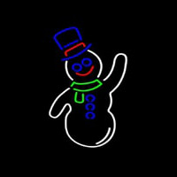 Snowman Leuchtreklame