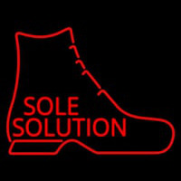 Sole Solution Leuchtreklame