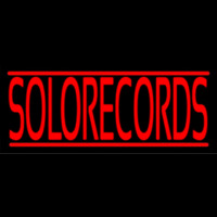 Solo Records Leuchtreklame