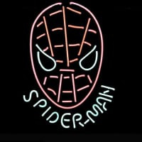 Spiderman Super Man Logo Biergarten Display Kneipe Bier Bar Leuchtreklame Geschenk