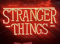 Stranger Things Leuchtreklame