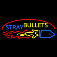 Stray Bullets Leuchtreklame