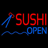 Sushi Open Leuchtreklame