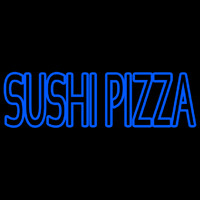Sushi Pizza Leuchtreklame