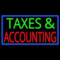 Ta es And Accounting Leuchtreklame
