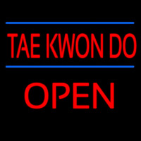 Tae Kwon Do Script2 Open Leuchtreklame