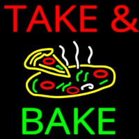 Take And Bake Pizza Leuchtreklame