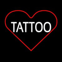 Tattoo Heart Leuchtreklame