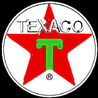 Te aco Logo Gasoline Leuchtreklame