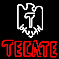 Tecate Eagle Logo Beer Sign Leuchtreklame