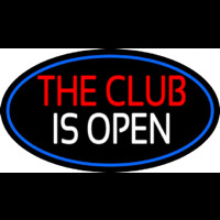 The Club Is Open Leuchtreklame