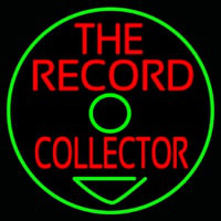 The Record Collector Leuchtreklame