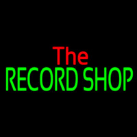The Record Shop Block 1 Leuchtreklame