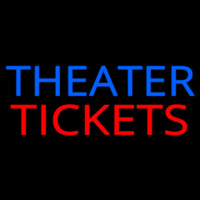 Theatre Tickets Leuchtreklame