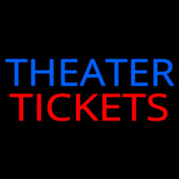 Theatre Tickets Leuchtreklame