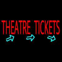 Theatre Tickets Leuchtreklame