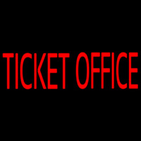 Ticket Office Leuchtreklame