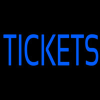 Tickets Block Leuchtreklame