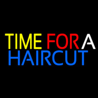 Time For A Haircut Leuchtreklame