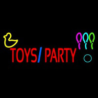Toy And Party Leuchtreklame