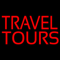 Travel Tours Leuchtreklame