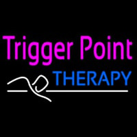 Trigger Point Therapy Leuchtreklame