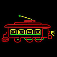 Trolley Car Leuchtreklame