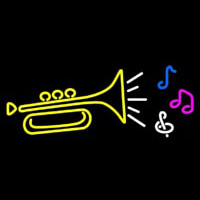 Trumpet Logo Leuchtreklame