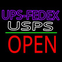 Ups Fede  Usps With Open 1 Leuchtreklame