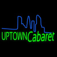 Uptown Cabaret Leuchtreklame