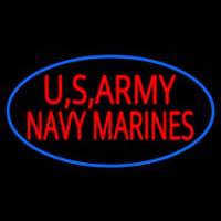 Us Army Navy Marines Leuchtreklame
