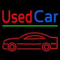 Used Car Leuchtreklame