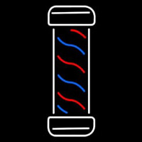 Vertical Barber Logo Leuchtreklame