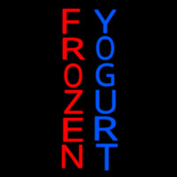 Vertical Frozen Yogurt Leuchtreklame