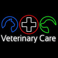 Veterinary Care Leuchtreklame