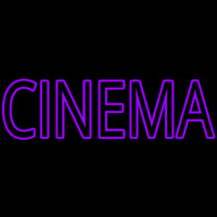 Violet Cinema Leuchtreklame