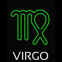 Virgo Logo Leuchtreklame