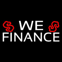 We Finance Dollar Logo 1 Leuchtreklame