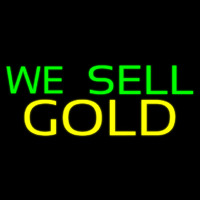 We Sell Gold Leuchtreklame