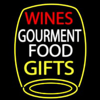 Wines Food Gifts Leuchtreklame