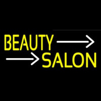 Yellow Beauty Salon Leuchtreklame