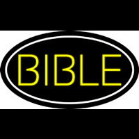 Yellow Bible Leuchtreklame