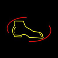 Yellow Boots Leuchtreklame